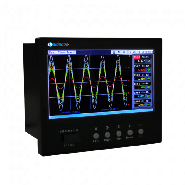 MPR5000ST 16 Channels Colour Touch Screen Paperless Recorder (Size: 180x150 with standard 144x144 cutout)