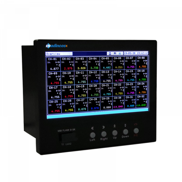 MPR5000ST 16 Channels Colour Touch Screen Paperless Recorder (Size: 180x150 with standard 144x144 cutout) - Image 2
