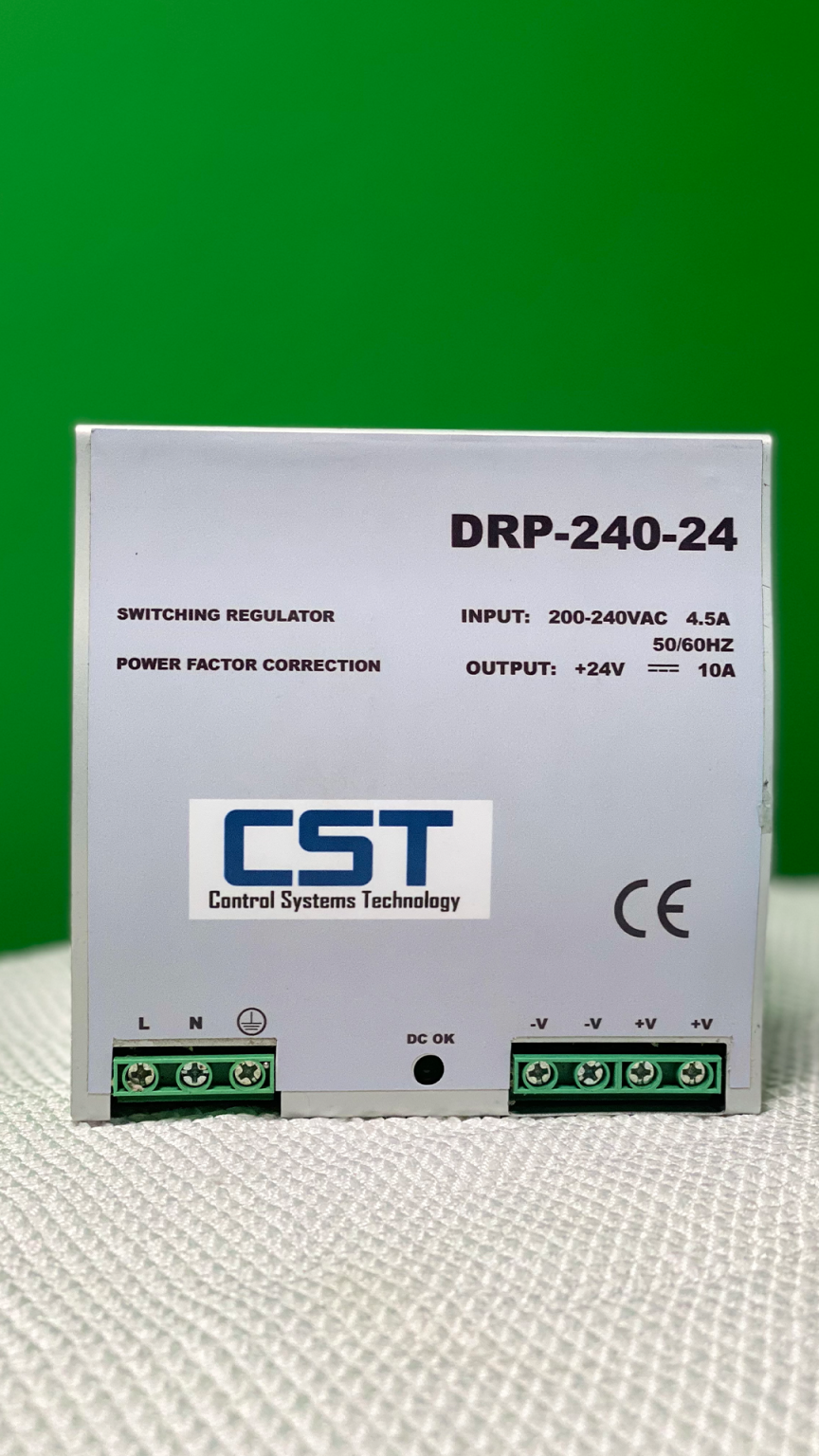 DRP48024 240W Single 24VDC Output Industrial DIN Rail Power Supply