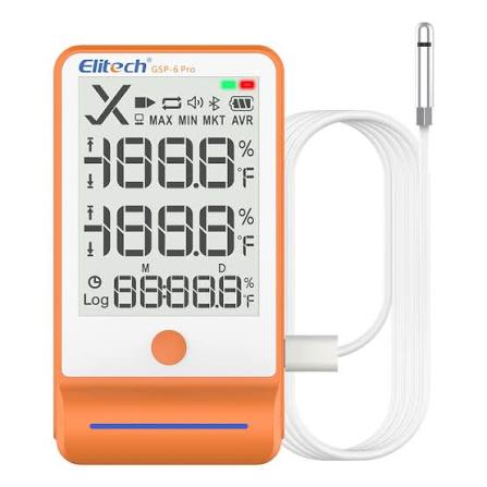 Elitech GSP-6Pro-GTDE Bluetooth Dual Gel Bottle Temperature Logger - Image 2