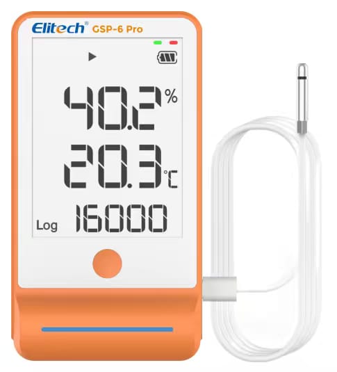 Elitech GSP-6Pro-THE Bluetooth Temperature And Humidity Logger