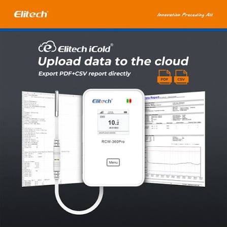 Elitech RCW-360Plus-DTHE 4G / WiFi Dual Temperature and Humidity Logger - Image 3